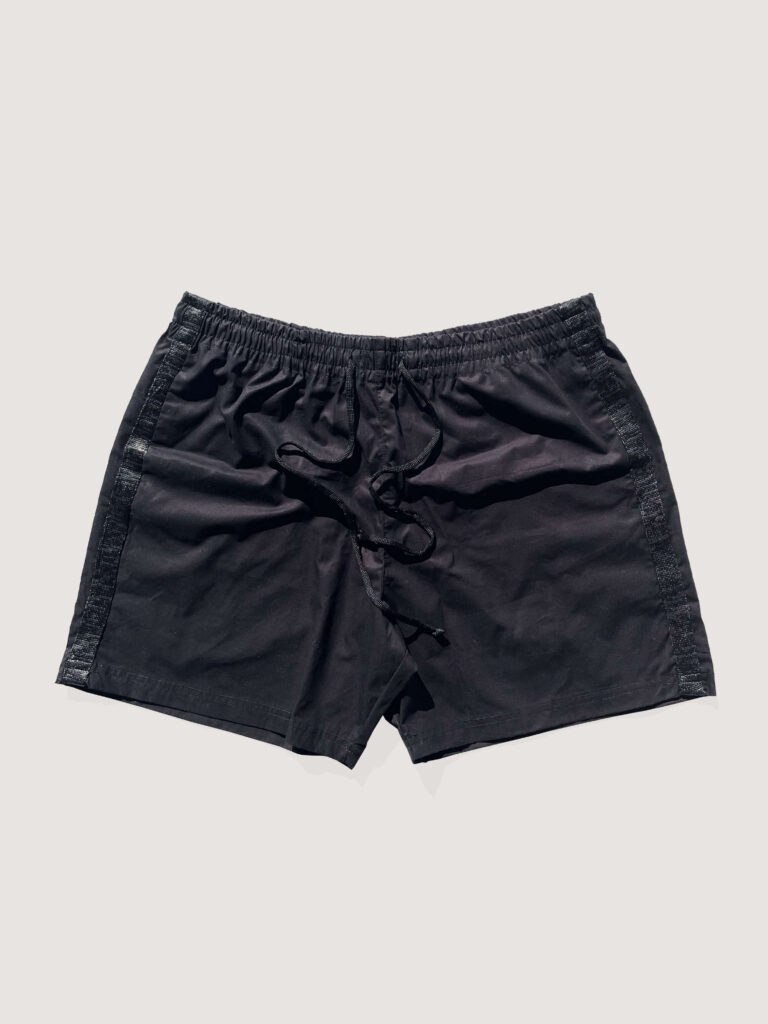 Legerou classic black short pants