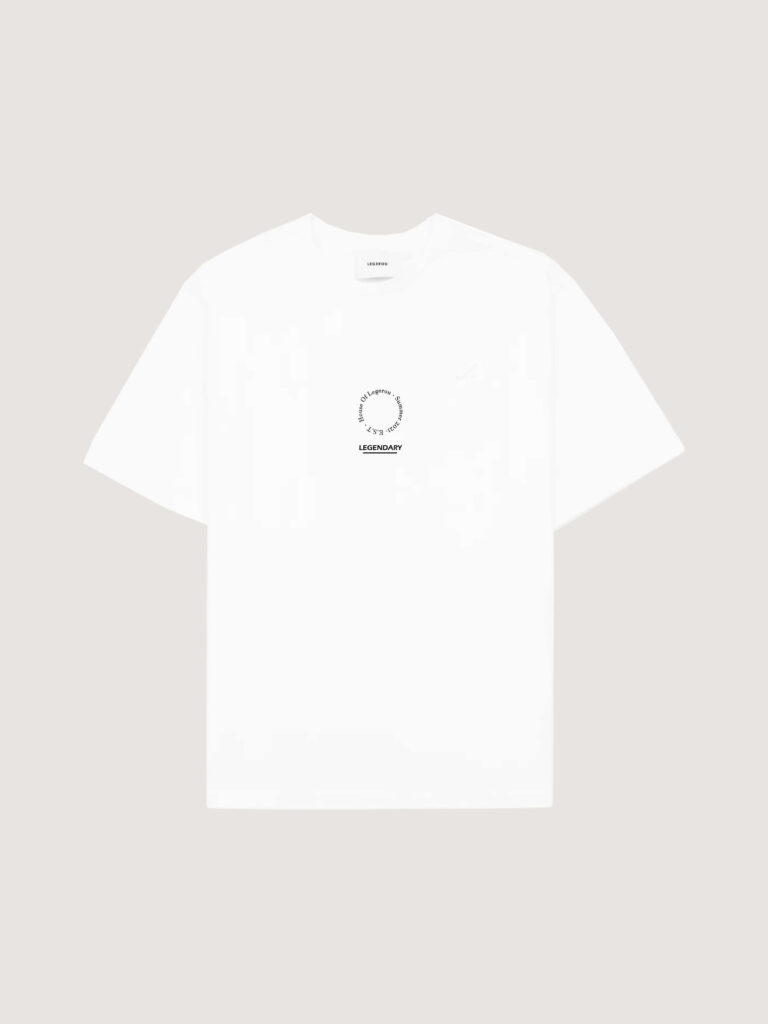 Short sleeves T-shirt in white